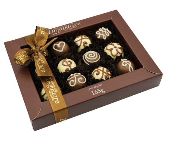 Caixa de Bombons Decorados 165g